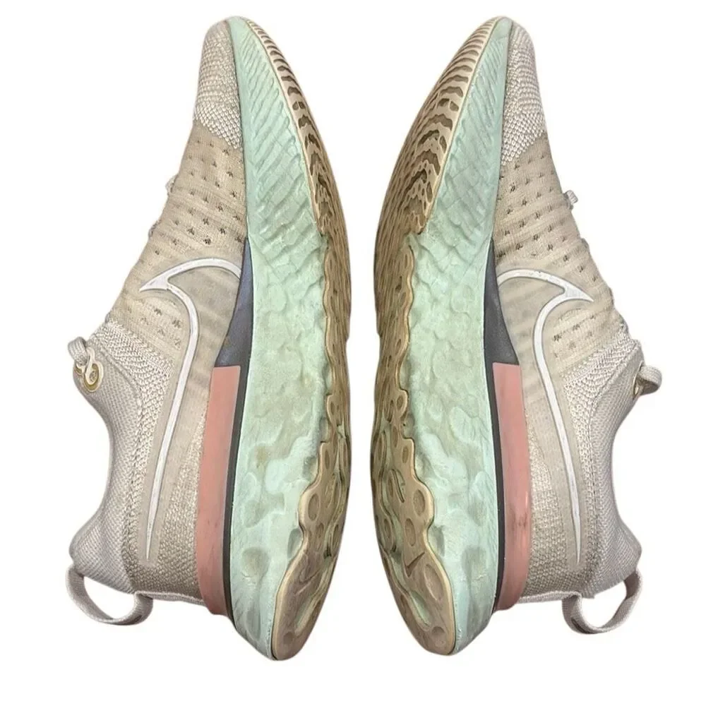Nike React Infinity Run Flyknit – Phantom/Pink/Mint | Women’s Size 5.5